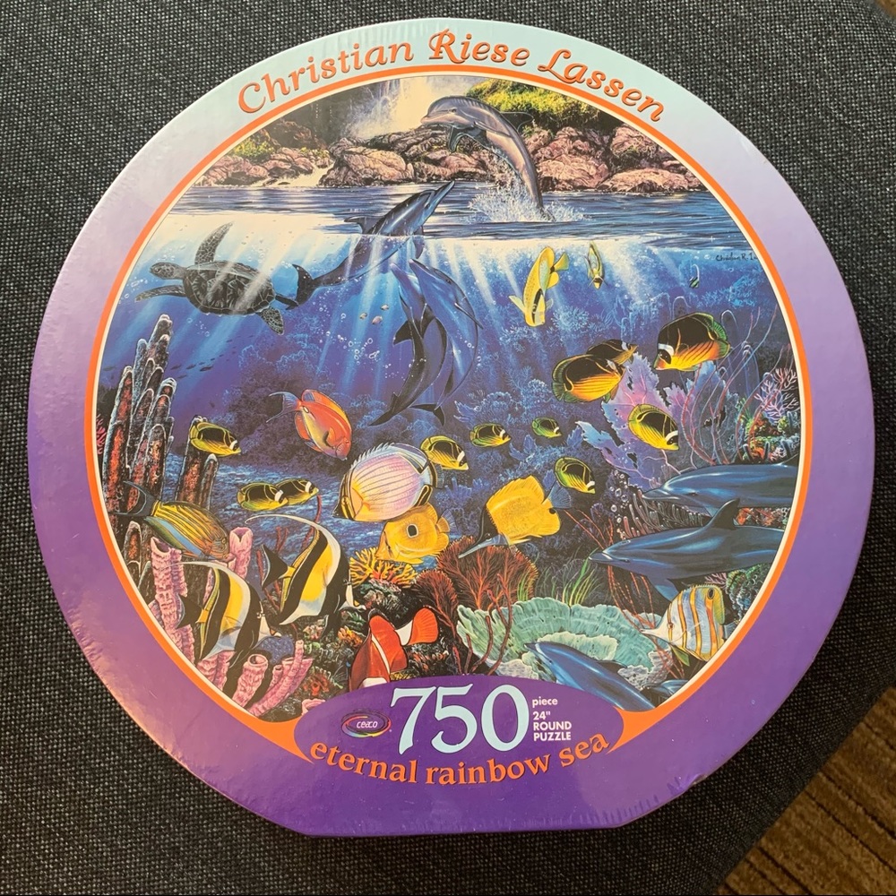 Christian Riese Lassen 750 Piece 24” Round Puzzle